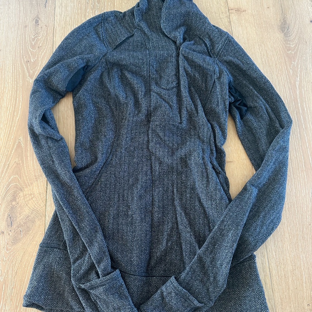 Lululemon Athletica Charcoal Gray Hoodie